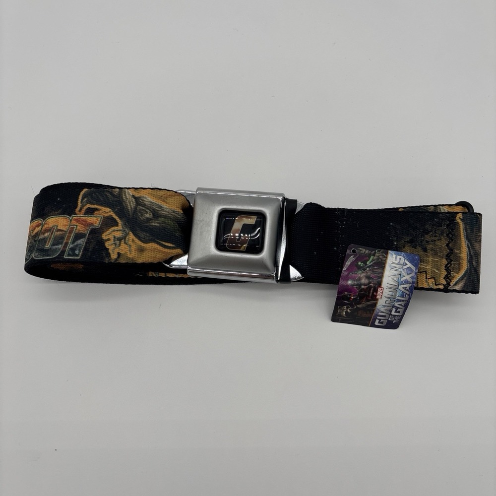 Buckle Down Marvel Guardians of the Galaxy‎ Groot Yellow luggage strap